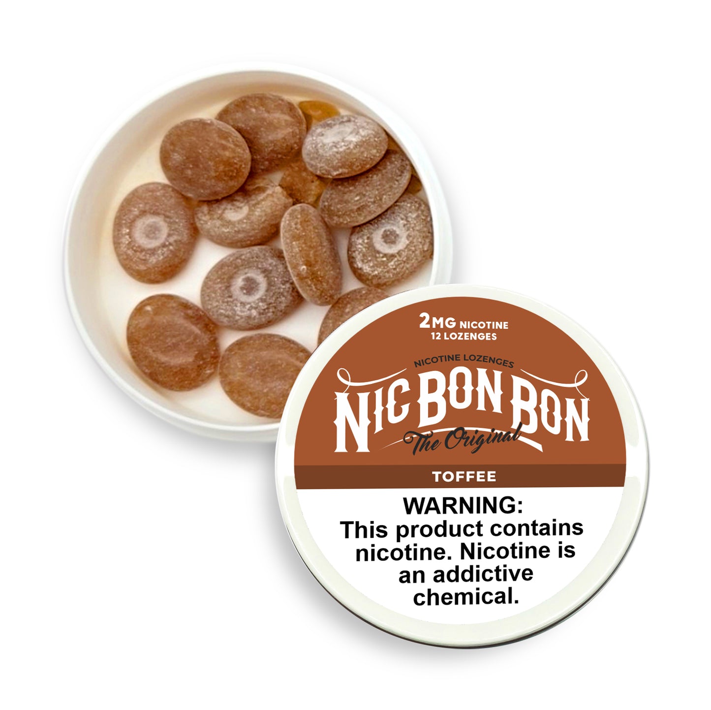 Nic Bon Bon Toffee 2mg