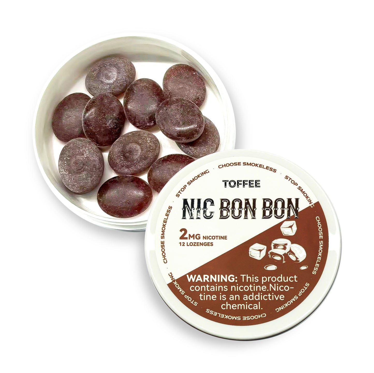 Nic Bon Bon Toffee 2mg